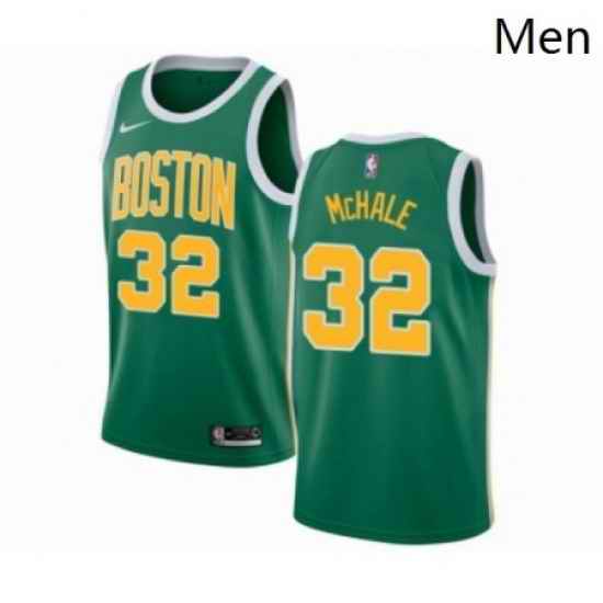 Mens Nike Boston Celtics 32 Kevin Mchale Green Swingman Jersey Earned Edition